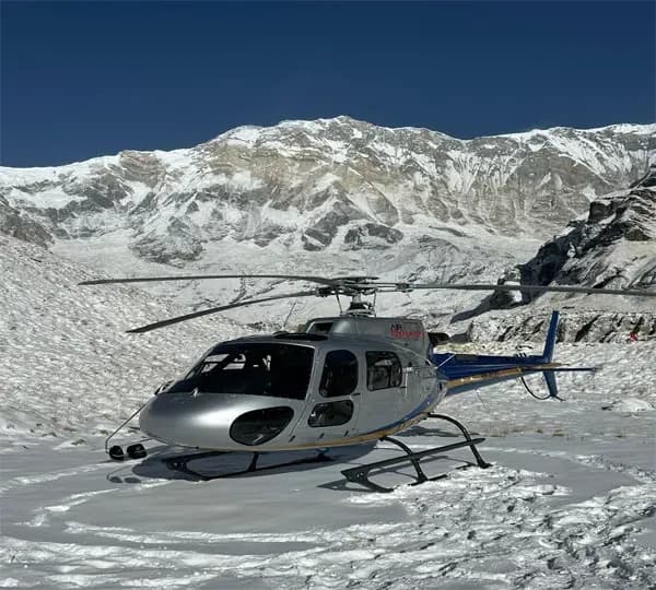 Annapurna Base Camp by Helicoopter
