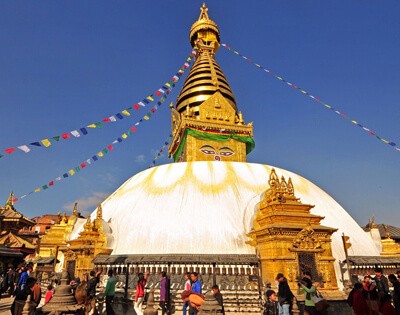 Boudha Stupa in Kathmandu