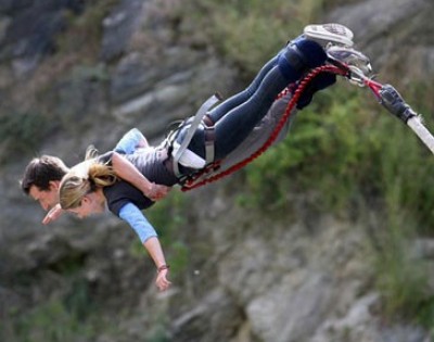 Bungy jump in Nepal