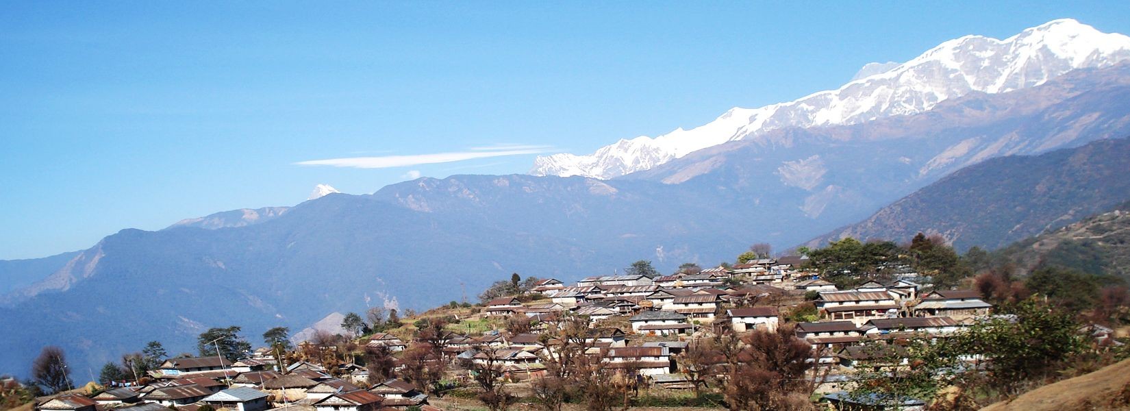 Mountain view from Ghalegaun, Traditional Village Ghalegaun, Himalayan Village Ghalegaun,