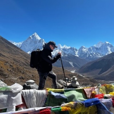 View from Pangboche at Amadablam